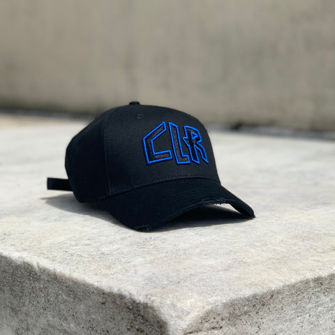 DISTRESSED TRUCKER - BLUE CLR